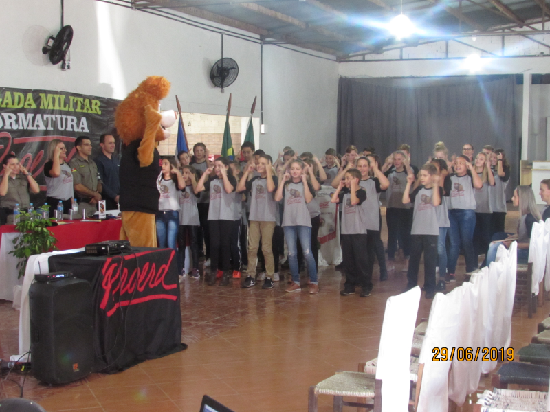 FORMATURA DO PROERD